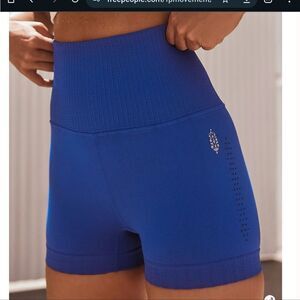 Free People Blue Athletic Shorts